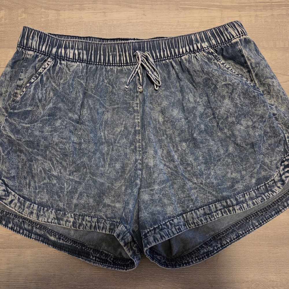 Denim Blue Women's Shorts